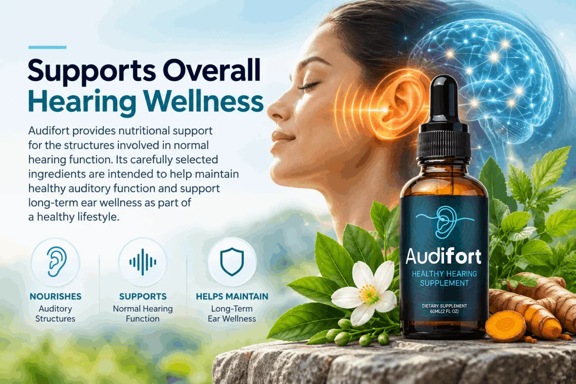 Supports Everyday Hearing Wellness