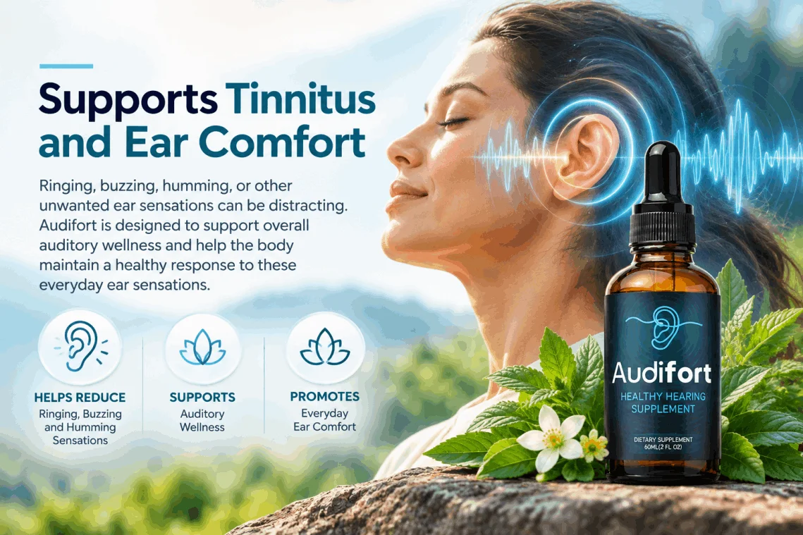 Supports Tinnitus & Ear Comfort